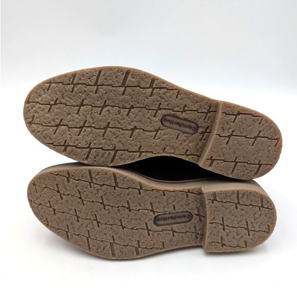 Comfortiva Rawnie Ankle Bootie Knit Collar Women's Red Suede Size US6.5M EU37 - Picture 8 of 12